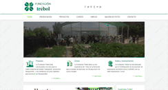 Desktop Screenshot of fundaciontrebol.com